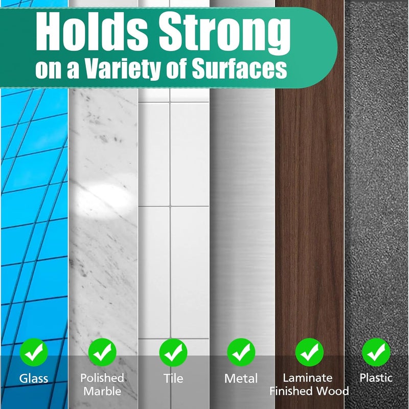 AGVEE 24 Pairs Heavy Duty Picture Hanging Strips, Damage Free Removable Hooks & Loops with Adhesive, Sticky Poster Photo Frame Hangers Kit Without Nails Tools for Wall Mount Decoration, White - Image 3